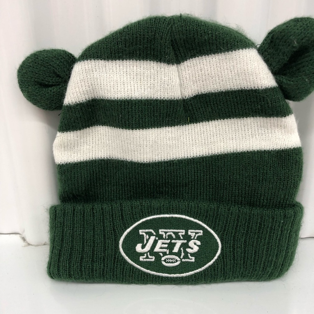 NFL Team Apparel NY Jets Acrylic Infant Hat